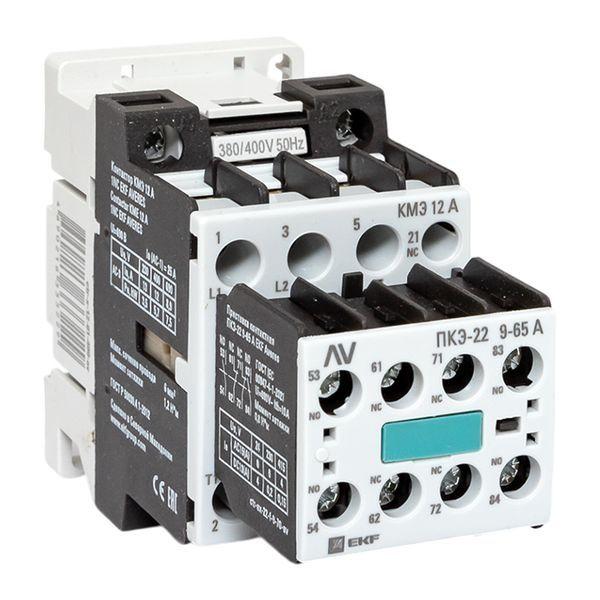 Комплект КМЭ 1НЗ 12А кат. 400В АС 2НО+2НЗ AVERES EKF ctr-s-12-01-400-av-22