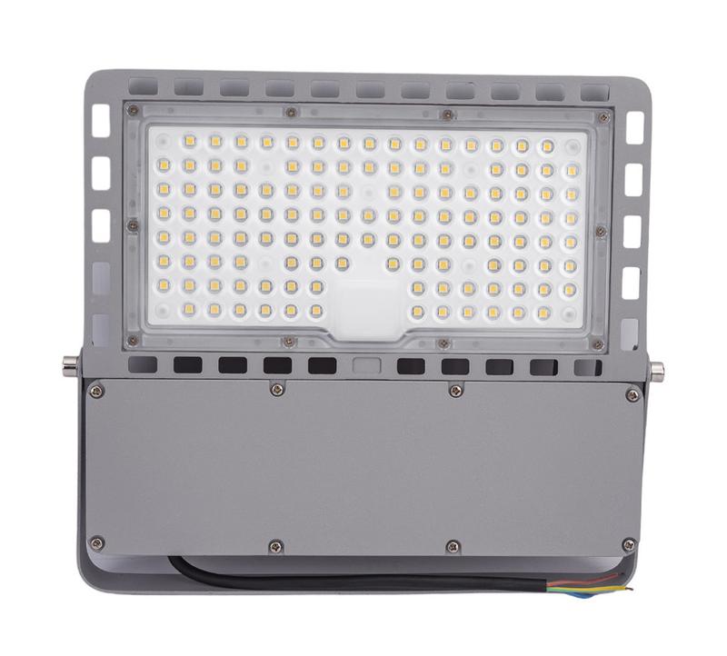 Прожектор светодиодный 80Вт 5000К IP67 11200лм 85-265В 294х253х48мм промышлен. с регулир. драйвером KRASO FR-80