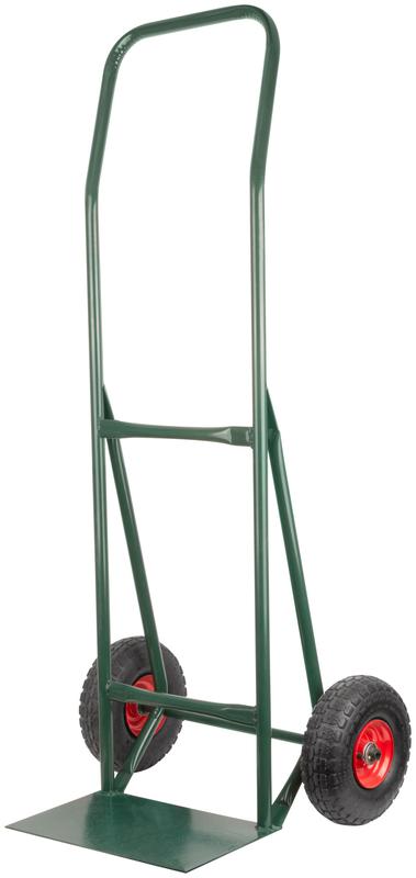 Тележка складская двухколесная грузоподъемность 130кг платформа 400х250мм FIT 65473