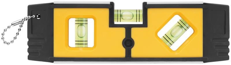 Уровень "Мини" пластиковый 3 глазка магнитный с алюм. рамкой профи 150мм FIT 18607