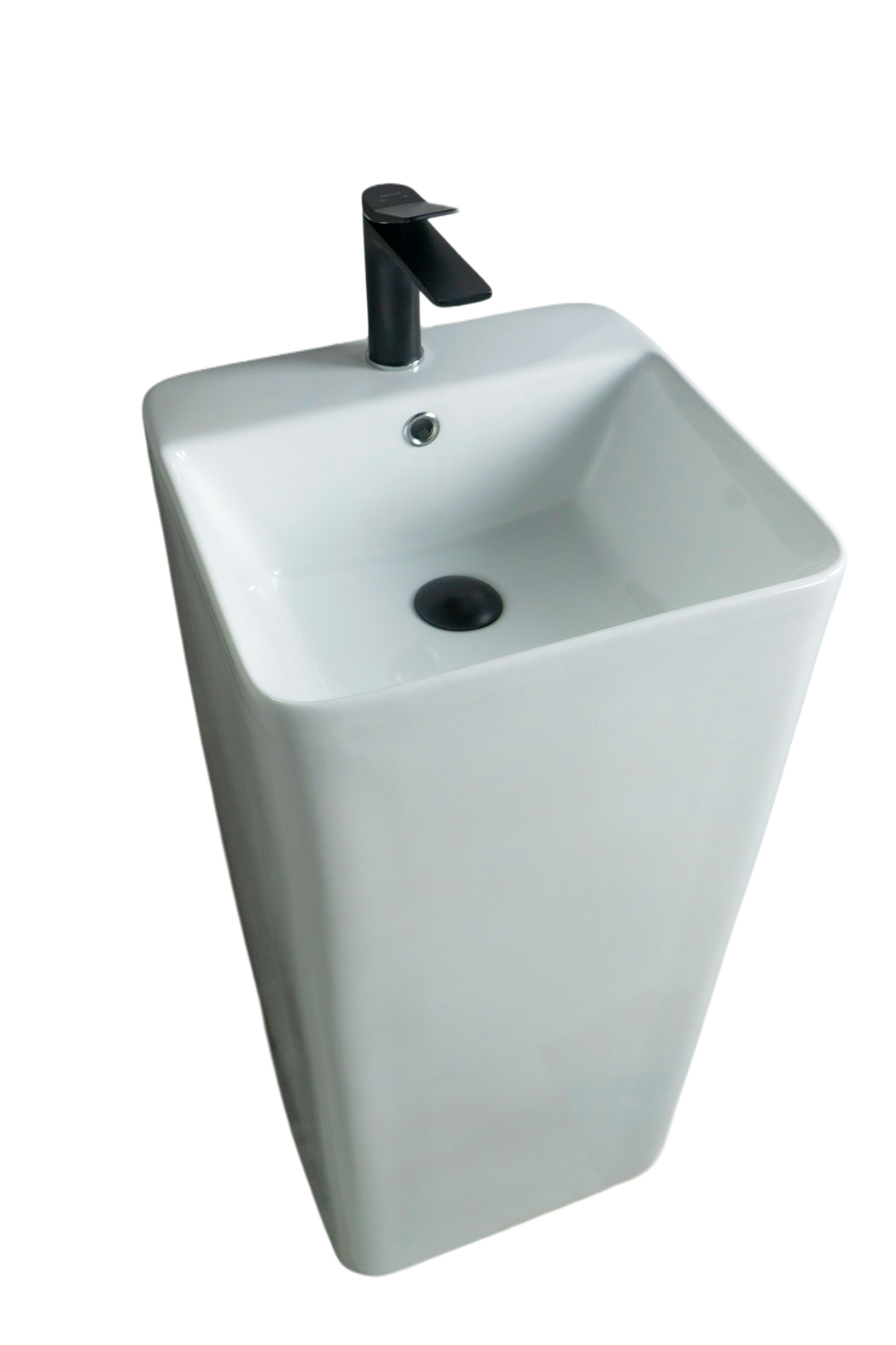 Раковина Gid Nb148 81117 накладная белая 42x41x86