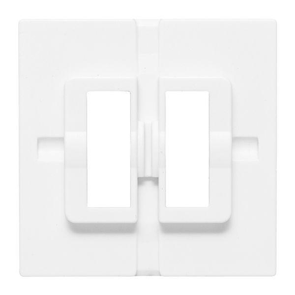 Пластина переходная для 1-кл./2-кл. выключателя IP44 Эпика бел. EKF UP1-SWW-44