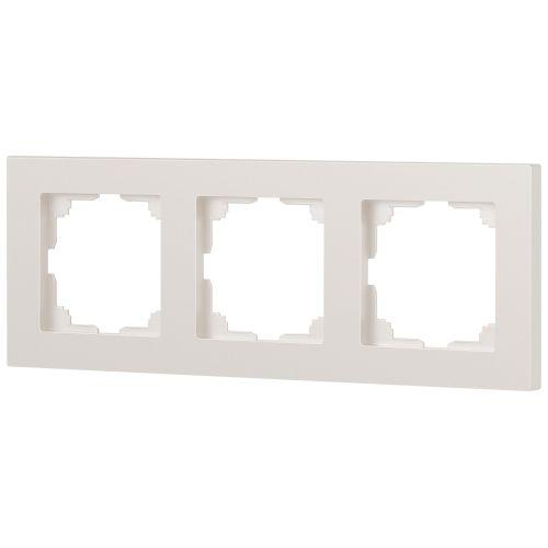 Рамка 3-м СП Accent 6-503-06 перламутр. Intro Б0063789