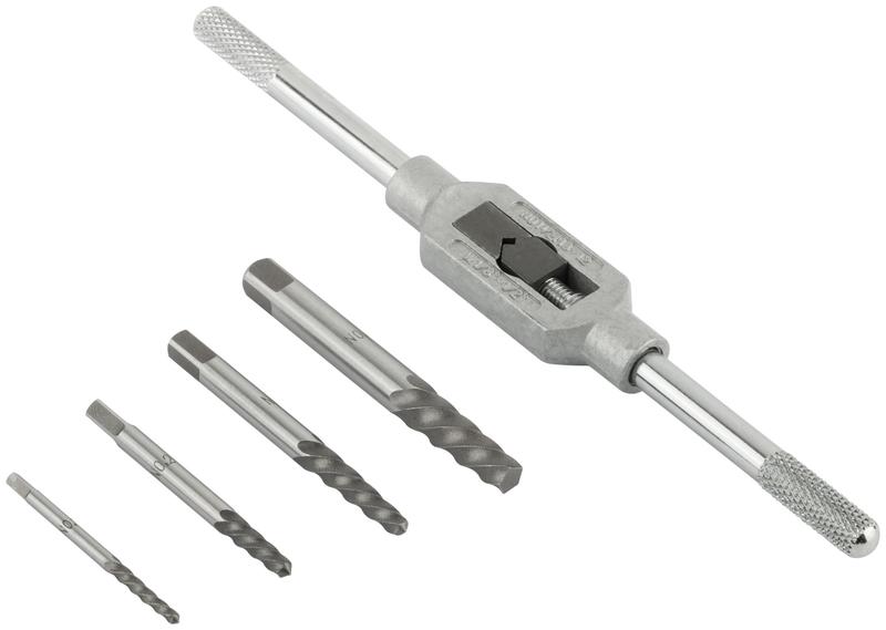 Набор экстракторов профи быстрорежущая HSS сталь 4шт сметчикодержателем FIT 36449