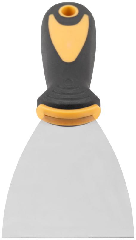 Шпатель нерж. сталь прорезиненная ручка 2. 5дюйм (63мм) FIT 06694