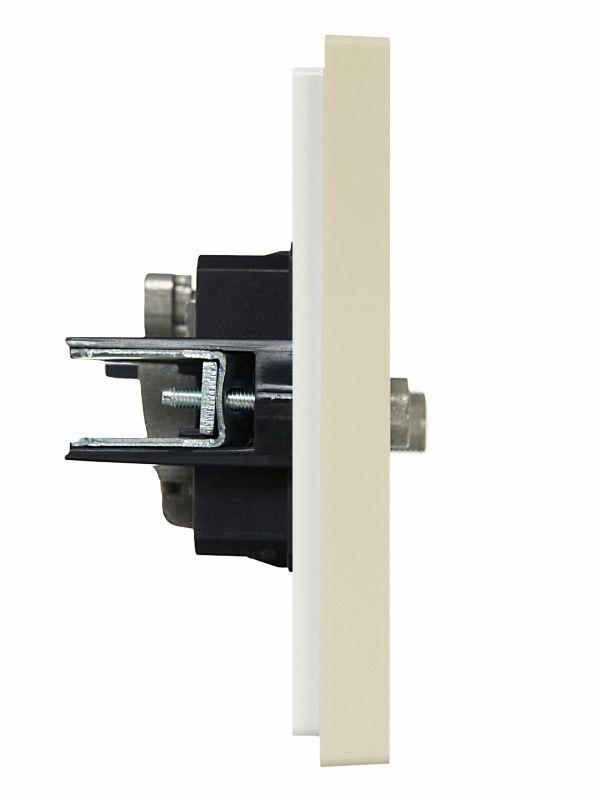 Розетка 2-м TV+SAT FORTE&PIANO FP438 ваниль IEK FP-AF20-O-K10