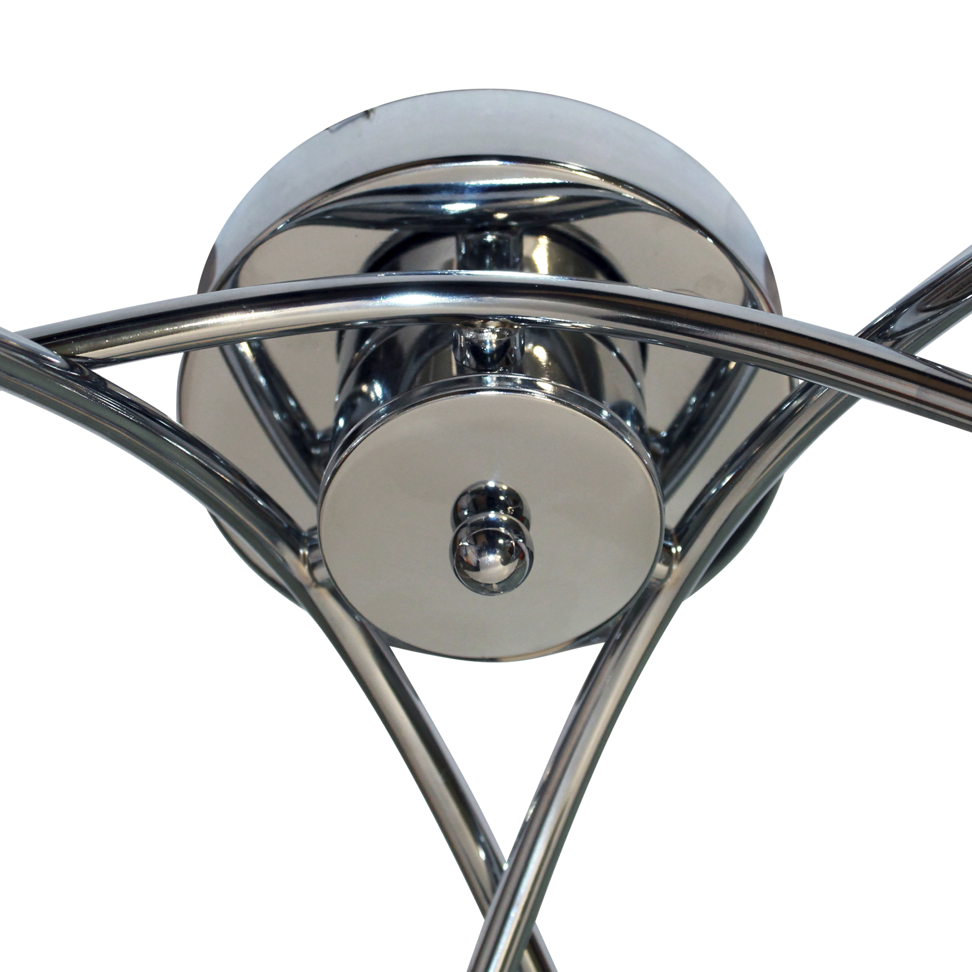 Светильник потолочный НПБ 01-6х40-119 Е14 ИУ  11267-3/6 хром (Плафон 8826)