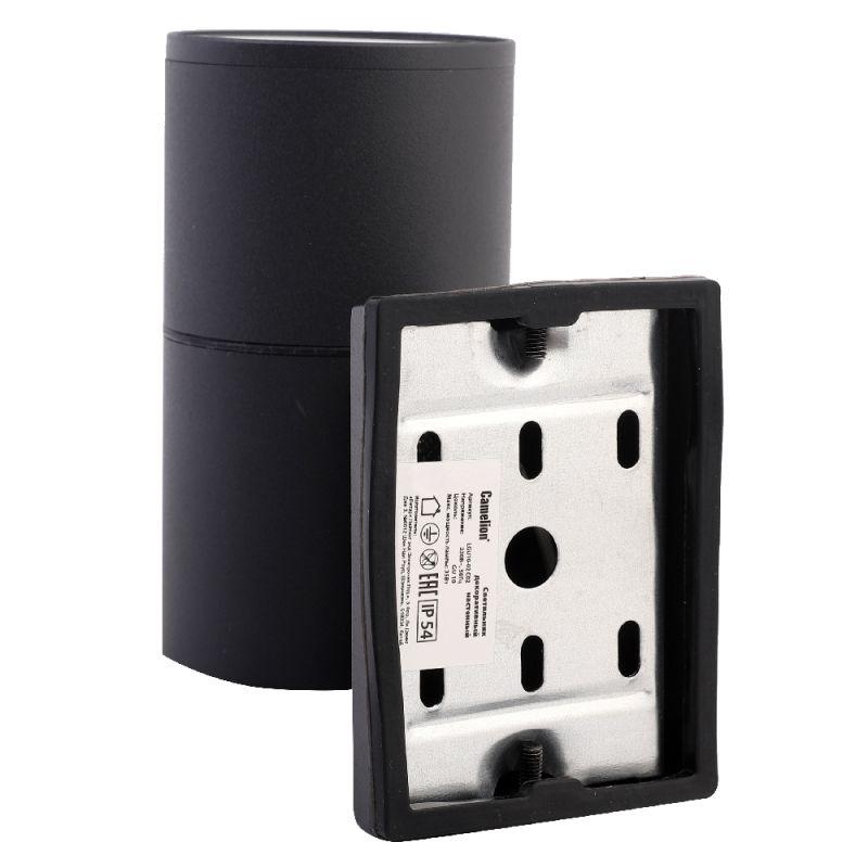 Светильник уличный фасадный металлический IP54 LGU10-02 C02 черн. Camelion 15387