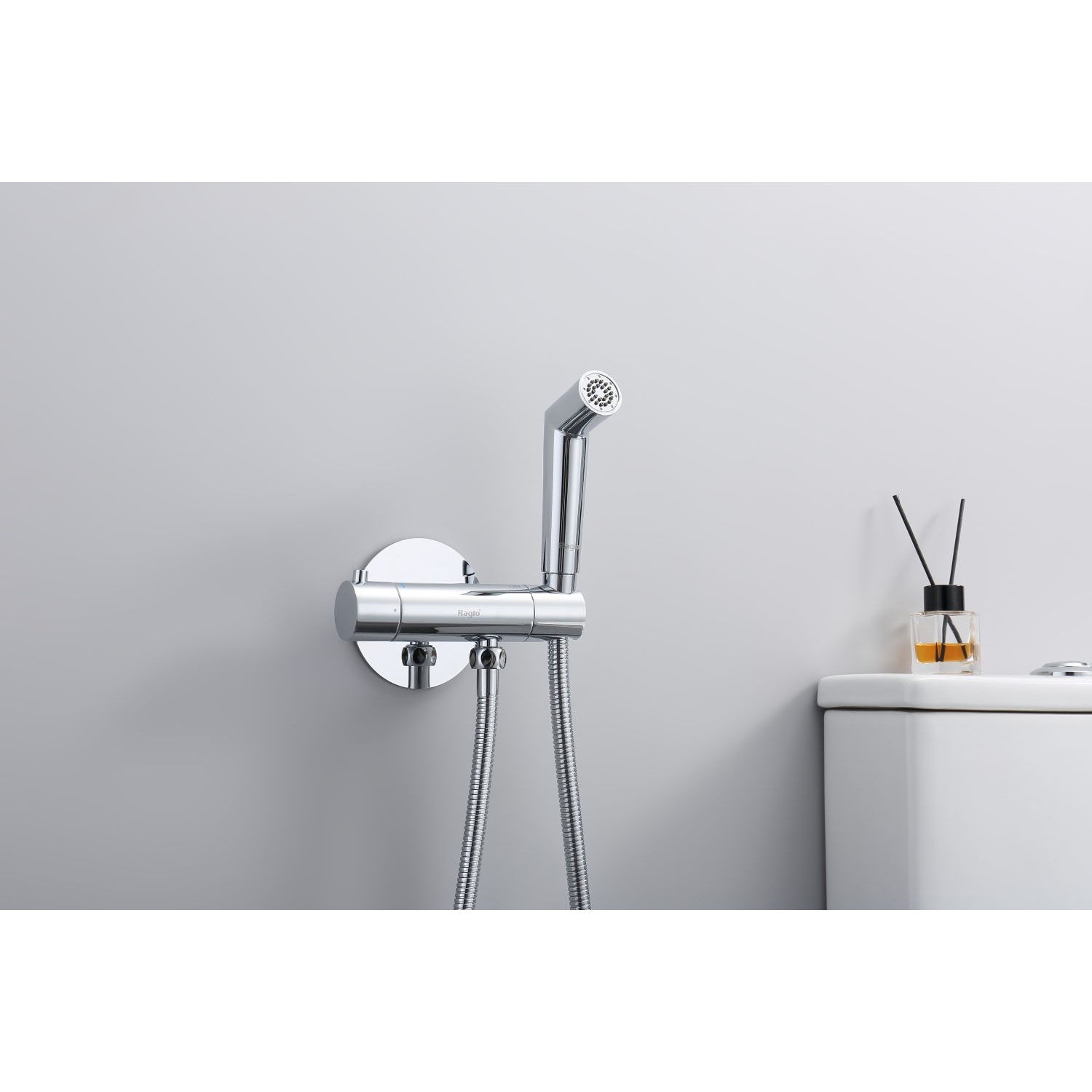 Гигиенический душ с термостатом Raglo R23.56, хром