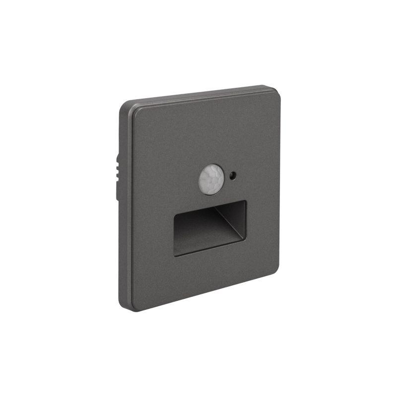 Подсветка ROUND MIELE СП настен. для ног титан Kranz KR-78-0727-2