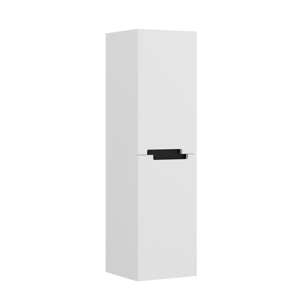 Пенал ORKA Lodi 40 подвесной, белый, черный, универсальный