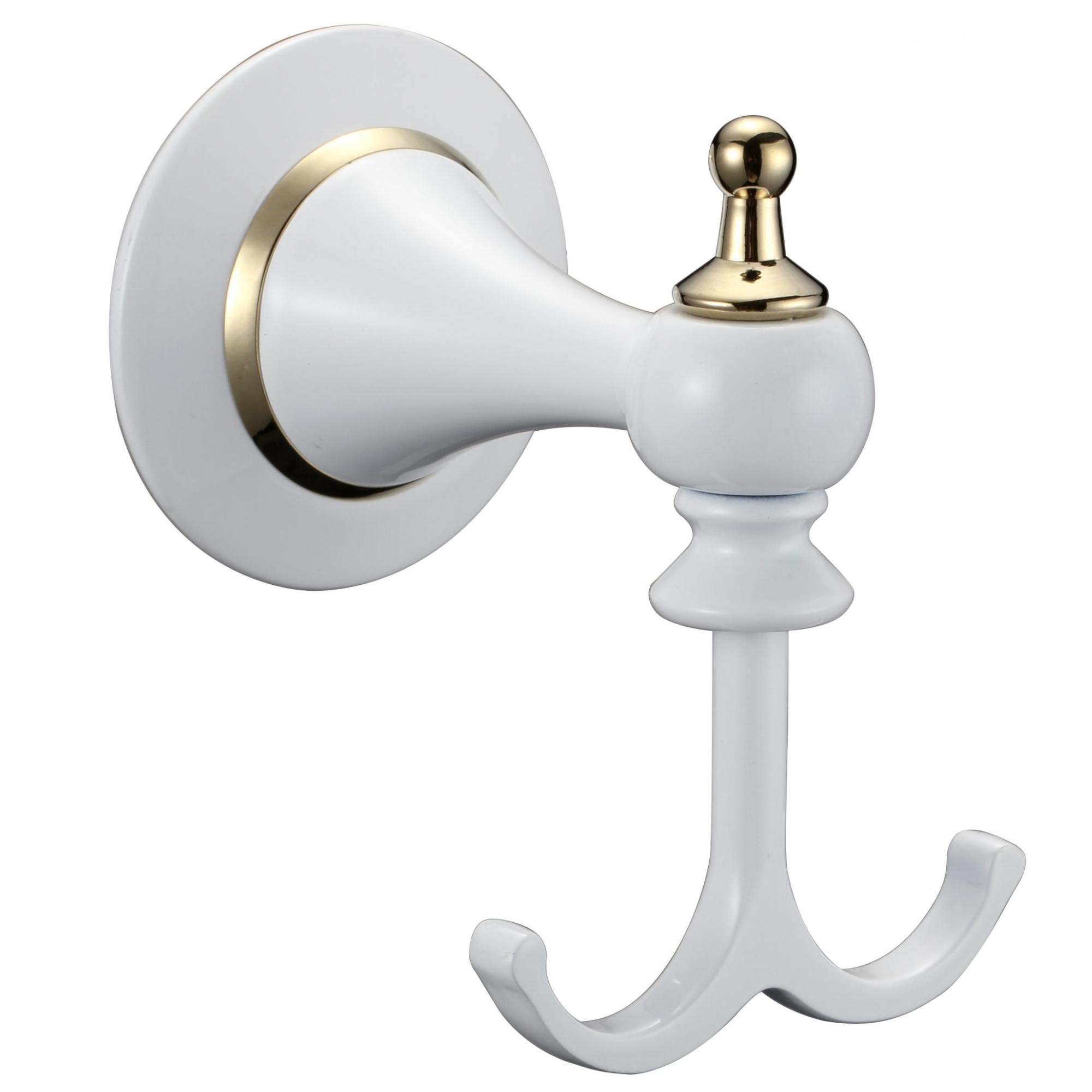 Крючок для ванной комнаты Savol S-06954W, белый