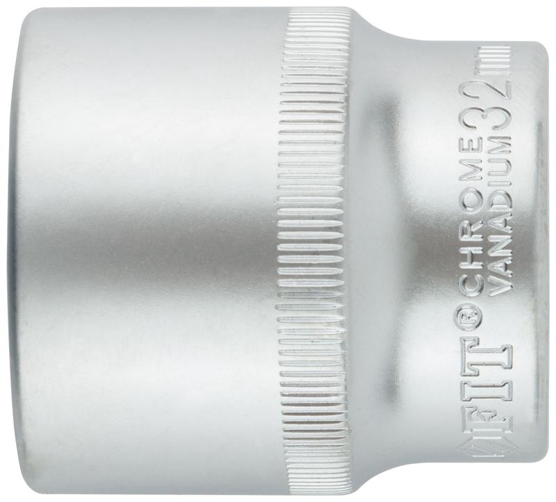 Головка шестигранная CrV 1/2дюйм 32мм FIT 62062