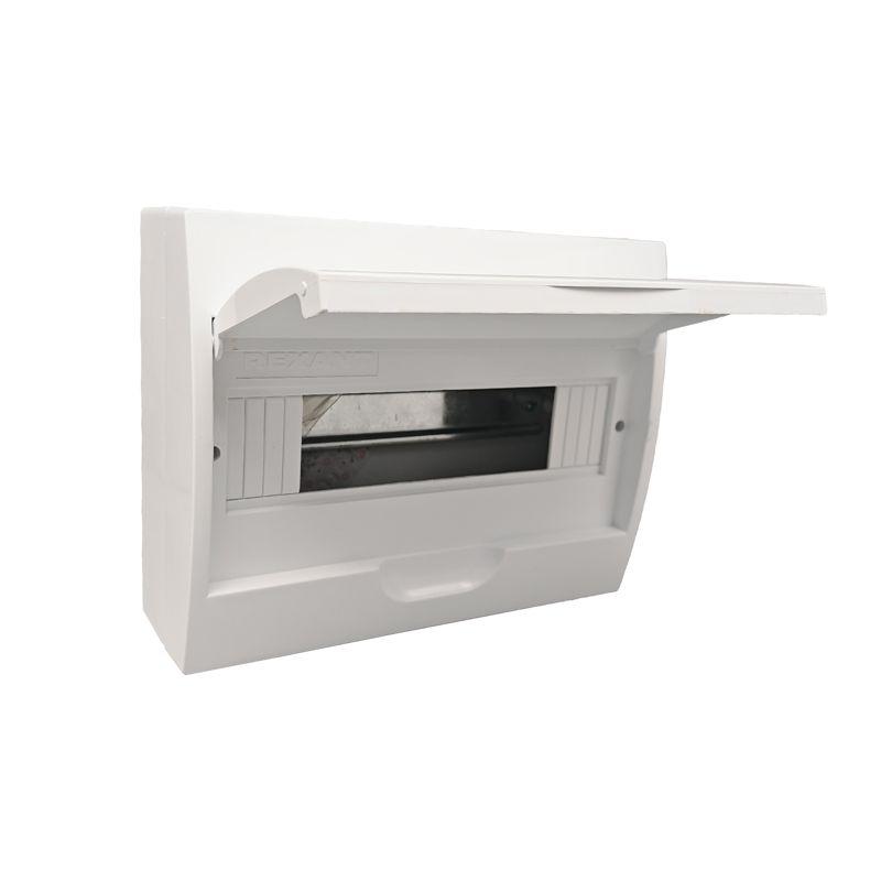 Бокс ЩРН-П-12 IP41 пластик. бел. (бел. дверца) Rexant 11-0313