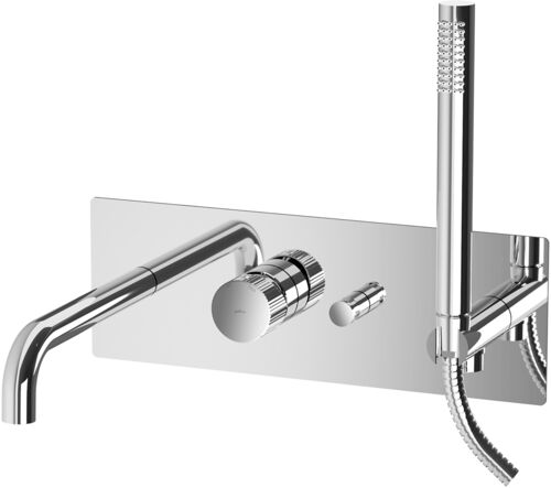 Смеситель для ванны Paffoni JO JO001CR встраиваемый на 2 выхода Хром