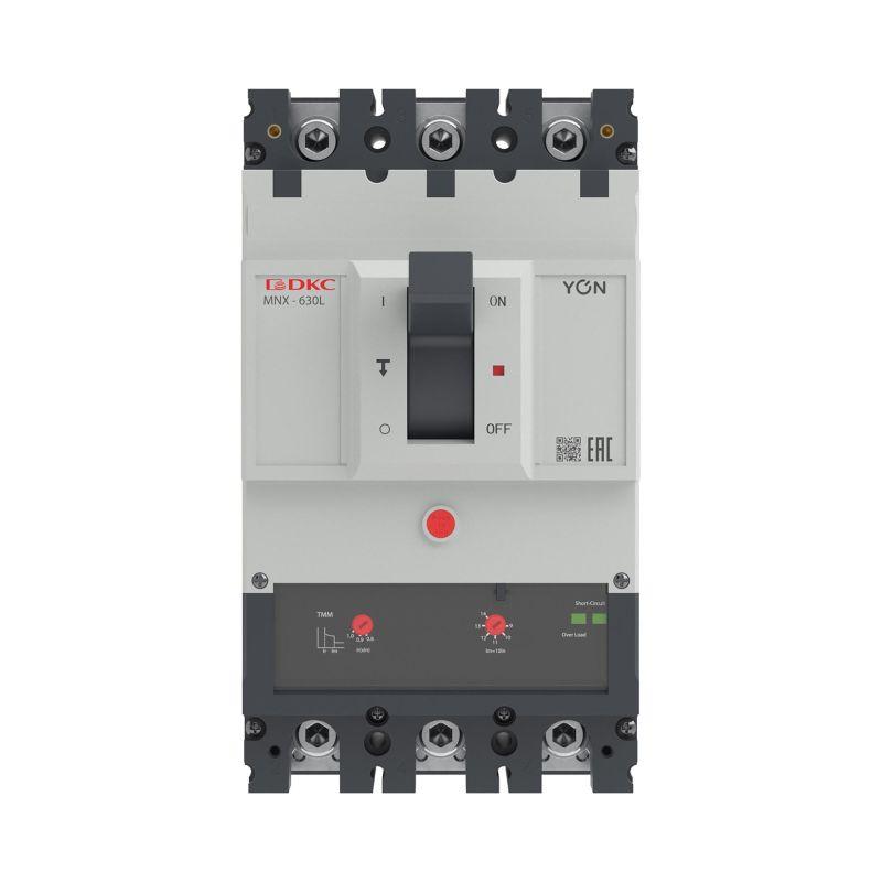 Выключатель автоматический 3P 500А 70кА pro MNX630L при AC415V расцепитель TMM YON MNX630L3PTMM0500