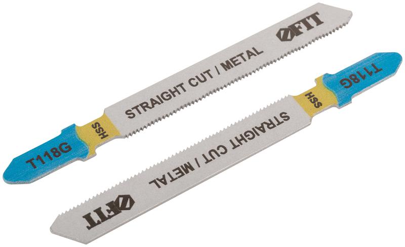 Полотно пометаллу HSS фрезерованные волнистые зубья 76/51/0.7мм (Т118G) (уп.2шт) FIT 40908