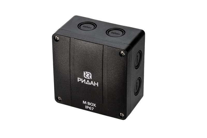 Коробка распределительная Ridan M BOX 110х110х67мм IP67 черн. Ридан 21RT0929R