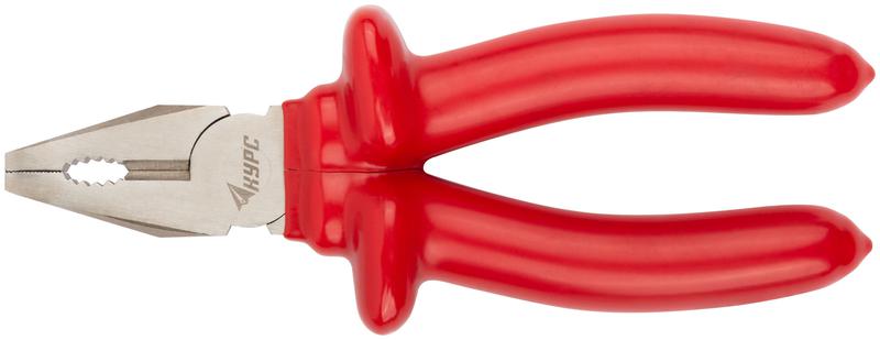 Плоскогубцы комбинированные "Энергия" 1000В 180мм 2-х слойные изолированные ручки никелир. покрытие КУРС 50764