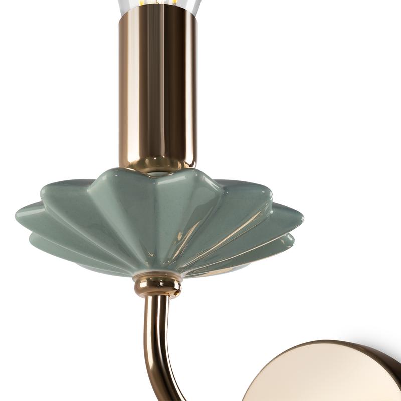 Светильник Castle 40Вт E14х1 IP20 бра настен. Freya FR5336WL-01G