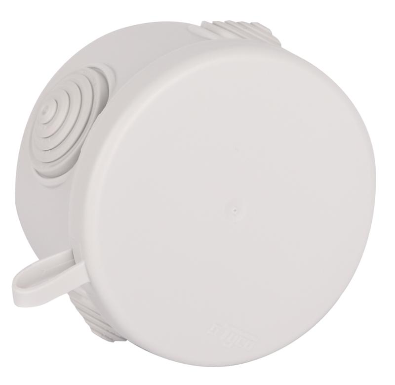 Коробка распаячная для ОП 80х50мм сер. Ruvinil 67025М