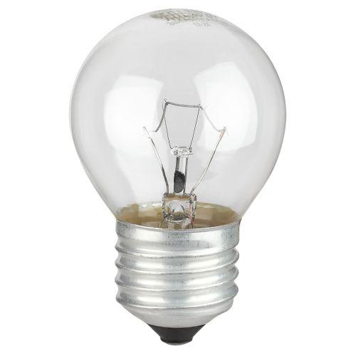 Лампа накаливания P45 60Вт шар прозрачная E27/E27 230В Эра Б0066558
