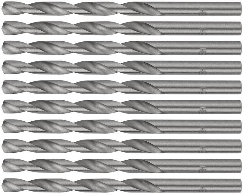 Сверло по металлу HSS полированные 5.0мм (уп.10шт) FIT 33750