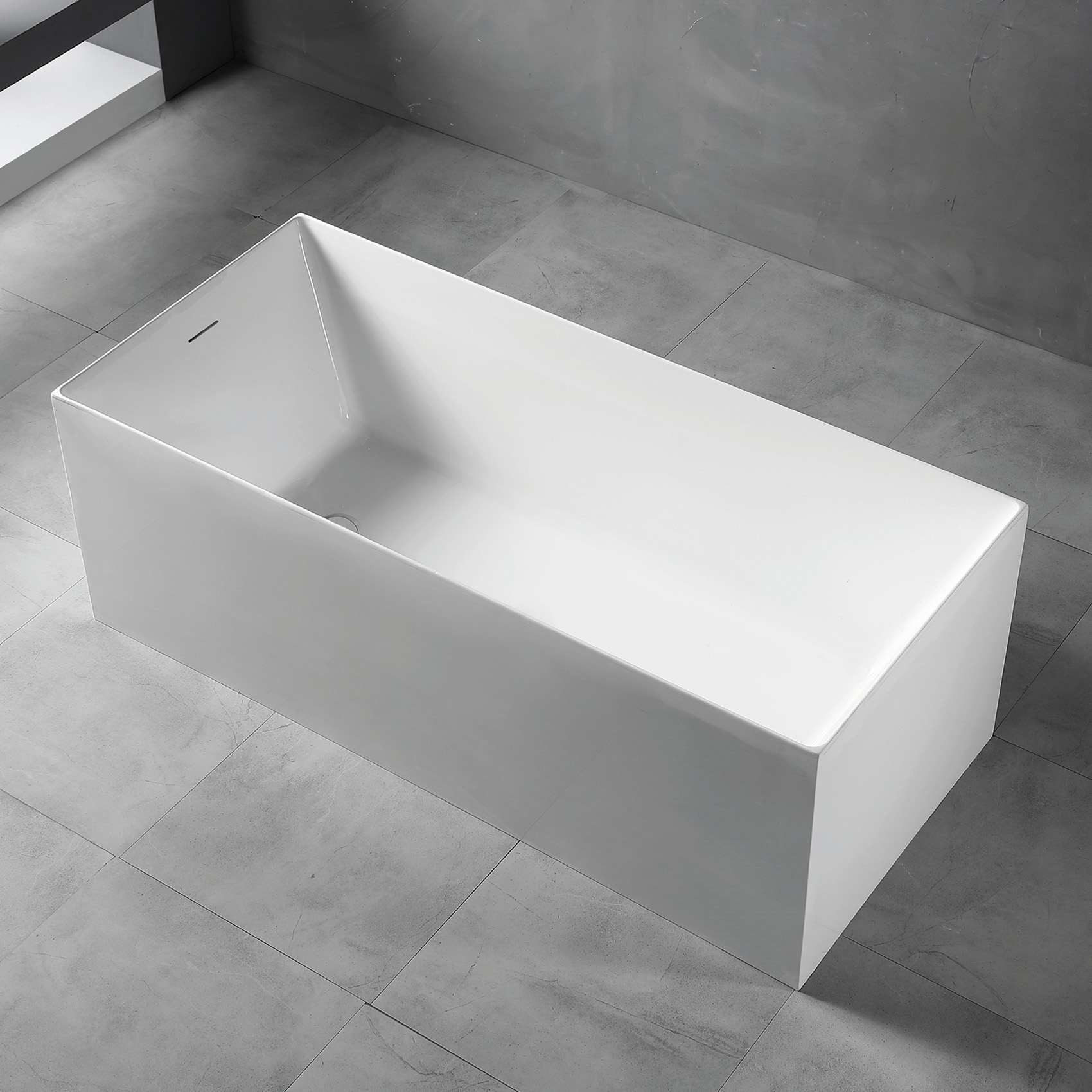 Акриловая ванна ABBER AB9274-1.7 белая