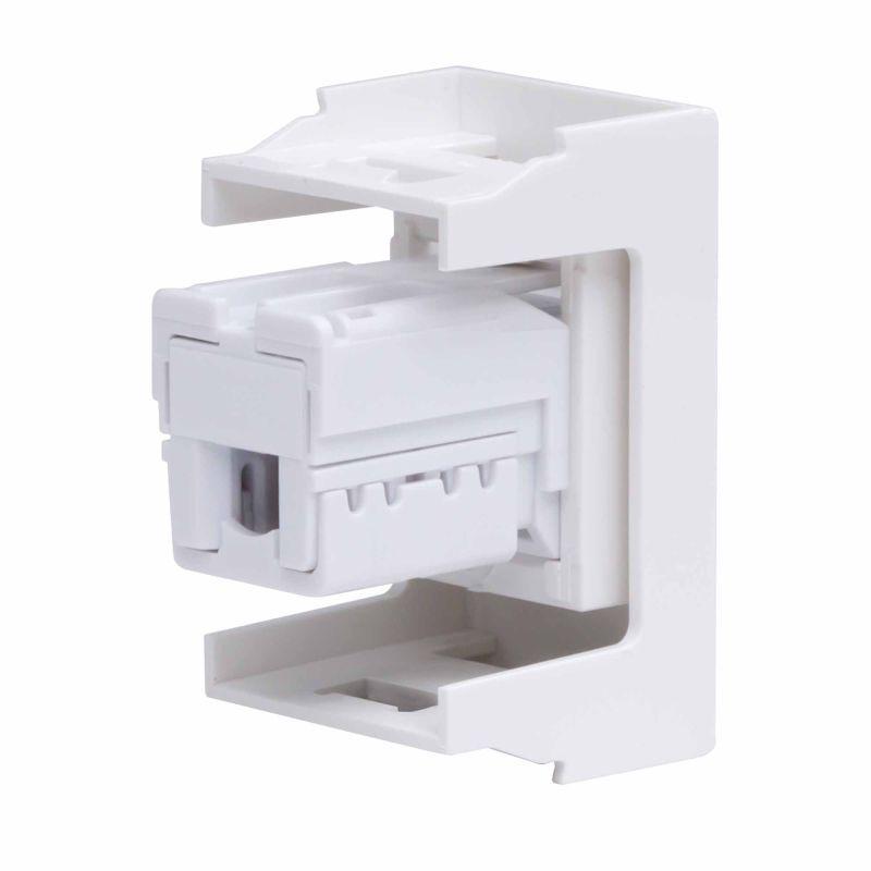 Розетка телефонная 1-м 1мод. Viva RJ12 бел. DKC 45018