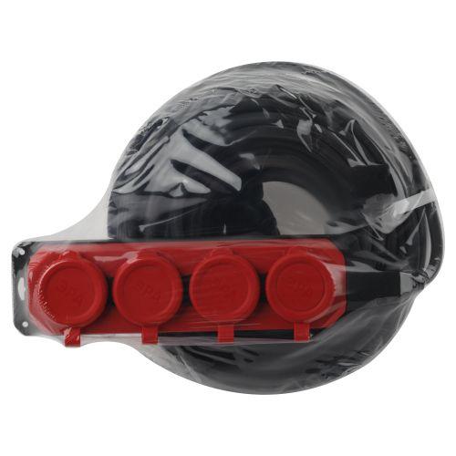 Удлинитель 4х40м с заземл. IP44 UK-4e-3x1.5-40m-IP44(KG) каучук КГ 3х1.5 Эра Б0057589