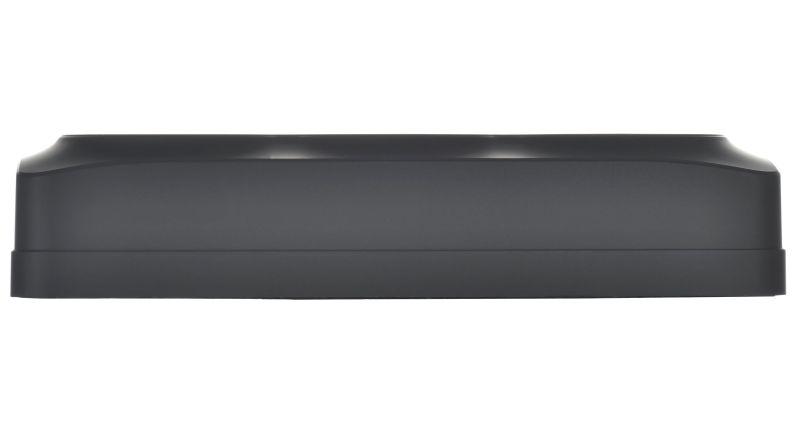 Розетка 3-м ОП GLORY РС23-2-ХЧм 10А без заземл. без защ. шторок черн. матов. IEK ERH30-K02M-10