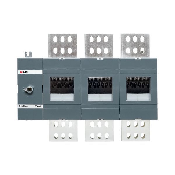 Рубильник 3п 2000А без рукоятки управления TwinBlock EKF tb-s-2000-3p