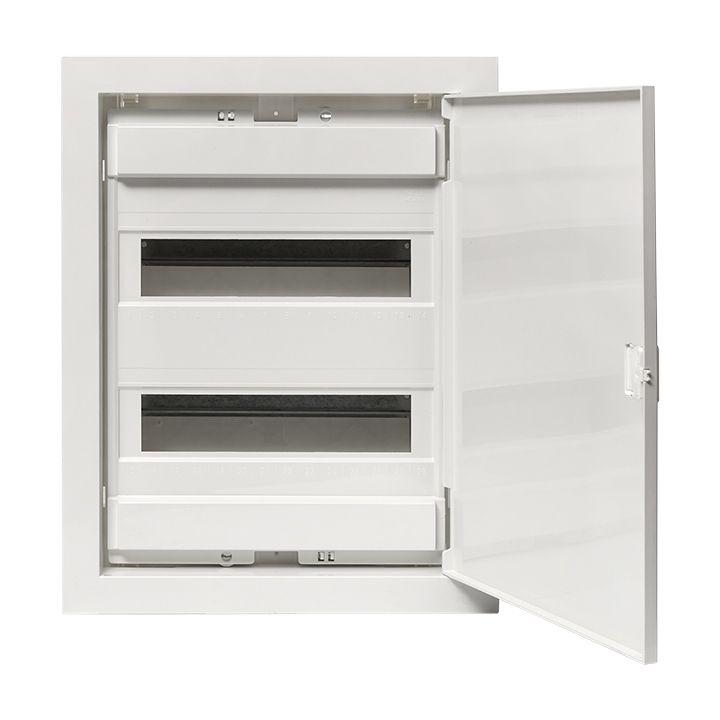 Щит силовой встраив. Nova 24мод. IP41 с пластик. дверью PROxima EKF nv-pb-pd-2