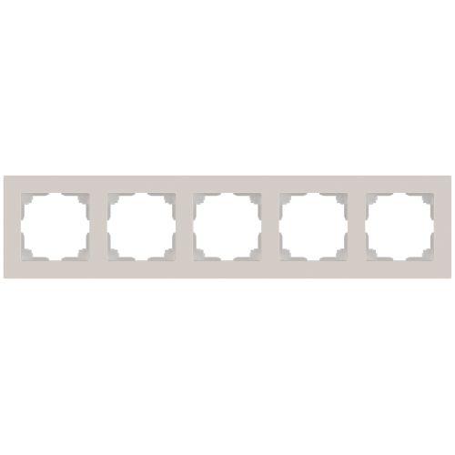 Рамка 5-м СП Accent 6-505-06 перламутр. Intro Б0063731