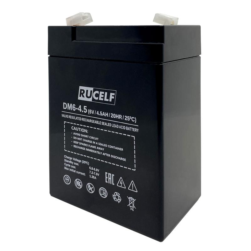 Батарея аккумуляторная RUCELF DM6-4.5