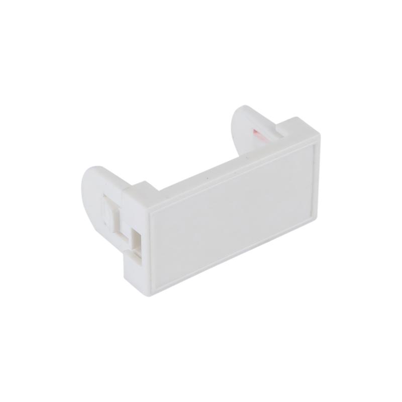 Заглушка 22.5х45мм на 1мод. бел. Datarex DR-513410