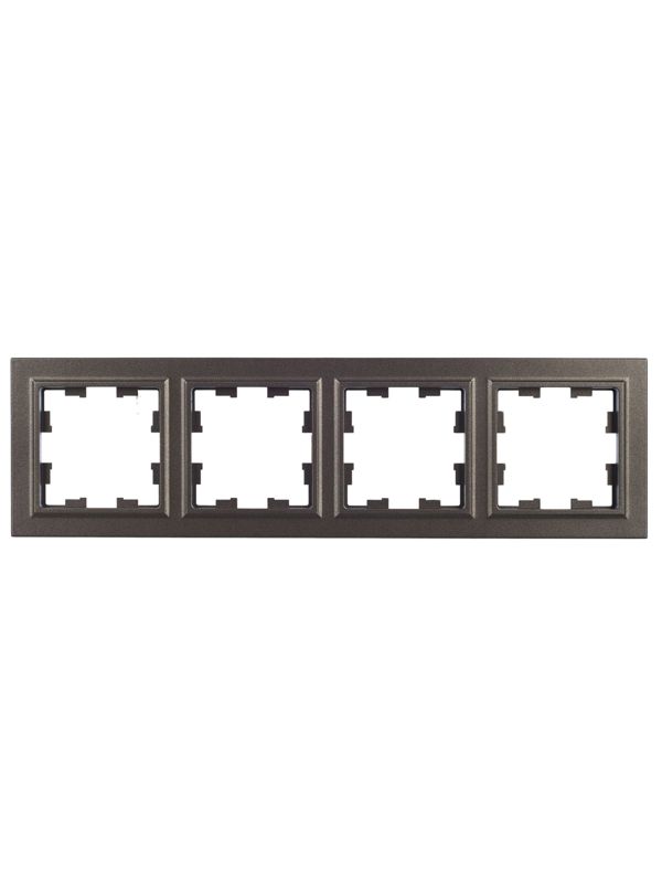 Рамка 4-м BRITE РУ-4-БрТБ бронза IEK BR-M42-K45