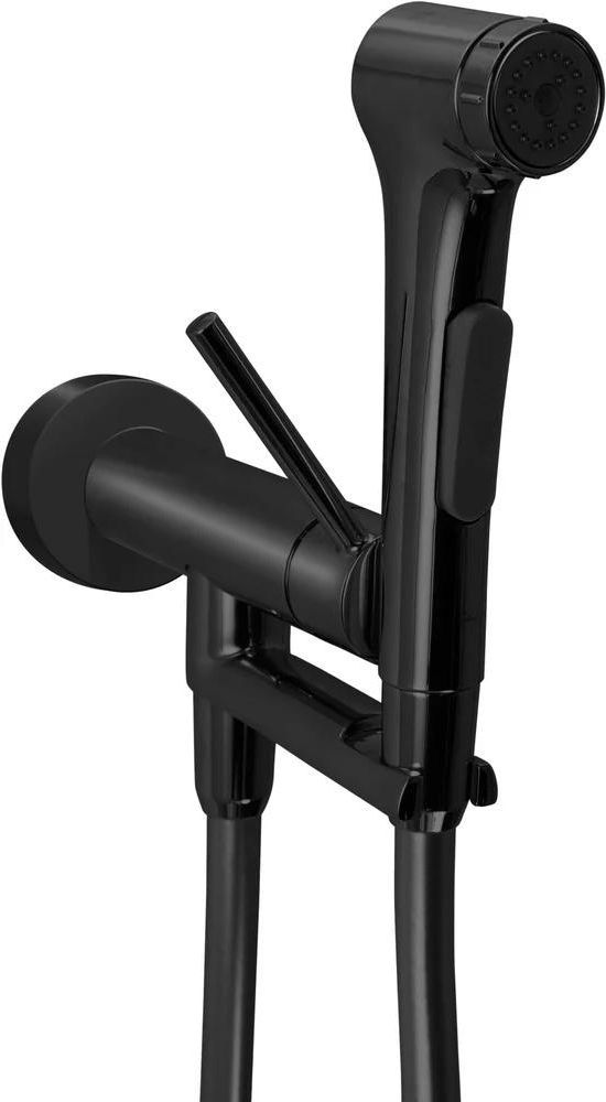 E28317-BL Гигиенический душ со смесителем, черный Elate 2.0 Jacob Delafon (313360)