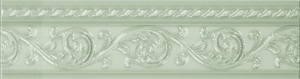 Бордюр Moldura Yara Verde Pastel 4х15