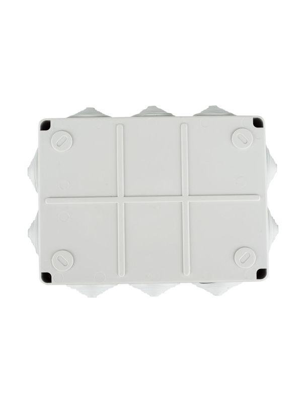 Коробка распаячная ОП 190х140х70 IP44 КМ41243 RAL7035 IEK UKO11-190-140-070-K41-44