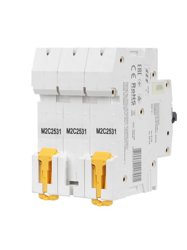 Выключатель автоматический модульный 3п C 25А M10N ARMAT IEK AR-M10N-3-C025
