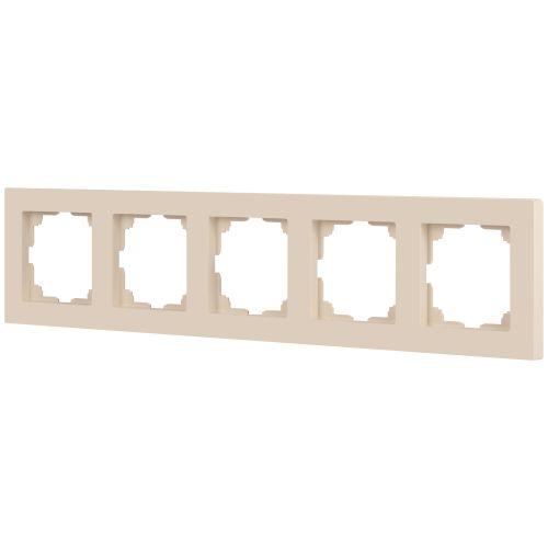 Рамка 5-м СП Accent 6-505-02 сл.кость Intro Б0063774