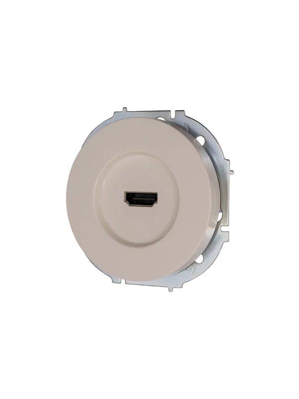Розетка HDMI 1-м СП OSEN механизм сл. кость LEZARD 743-9088-203