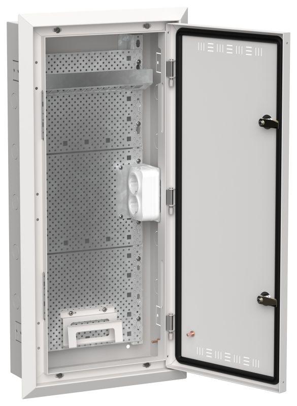 Корпус мультимедиа ЩРв-48 (1х48) TITAN 5 бел. IEK TI5-51-V-048-30