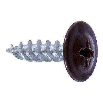 Саморез 4.2х25 с прессшайбой острый цинк RAL 8017 кор. (уп.100шт) Промрукав PR08.9290