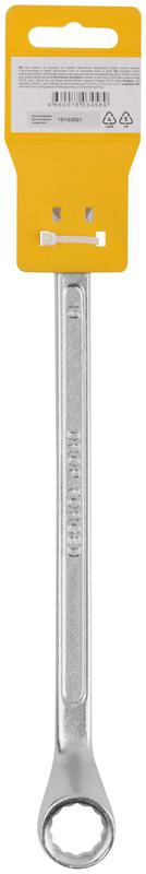 Ключ накидной "Хард" хромированное покрытие 17х19мм FIT 63617