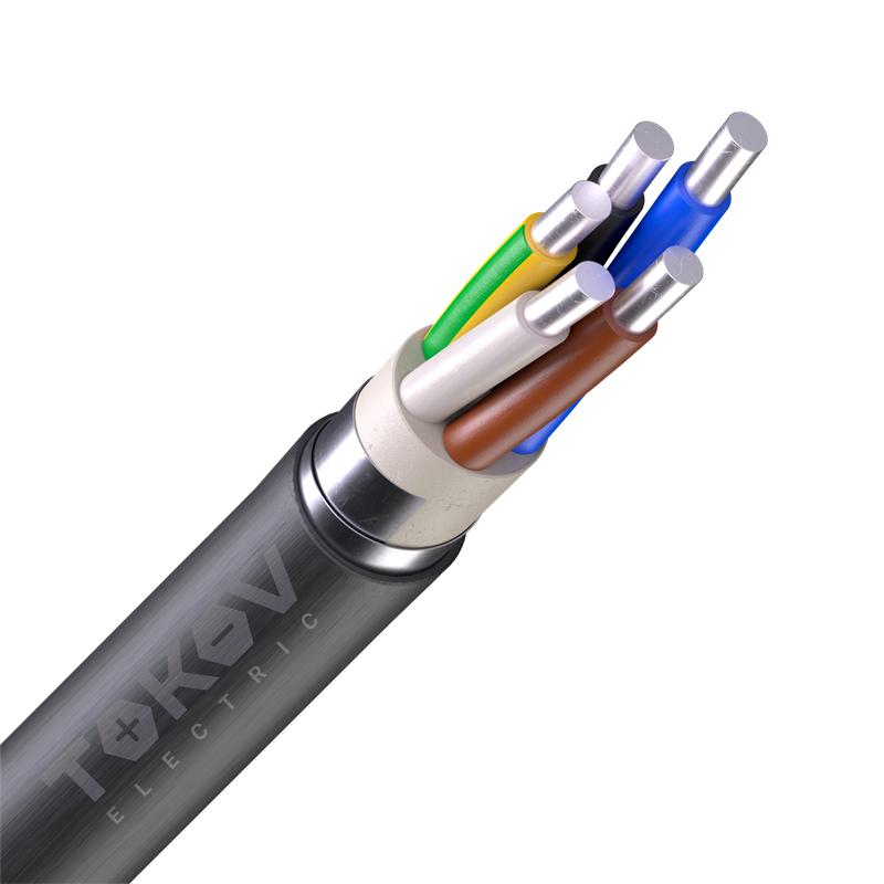 Кабель TOKOV ELECTRIC АВБШв 5х16 ОК (N PE) 0.66кВ (м) УТ000030780
