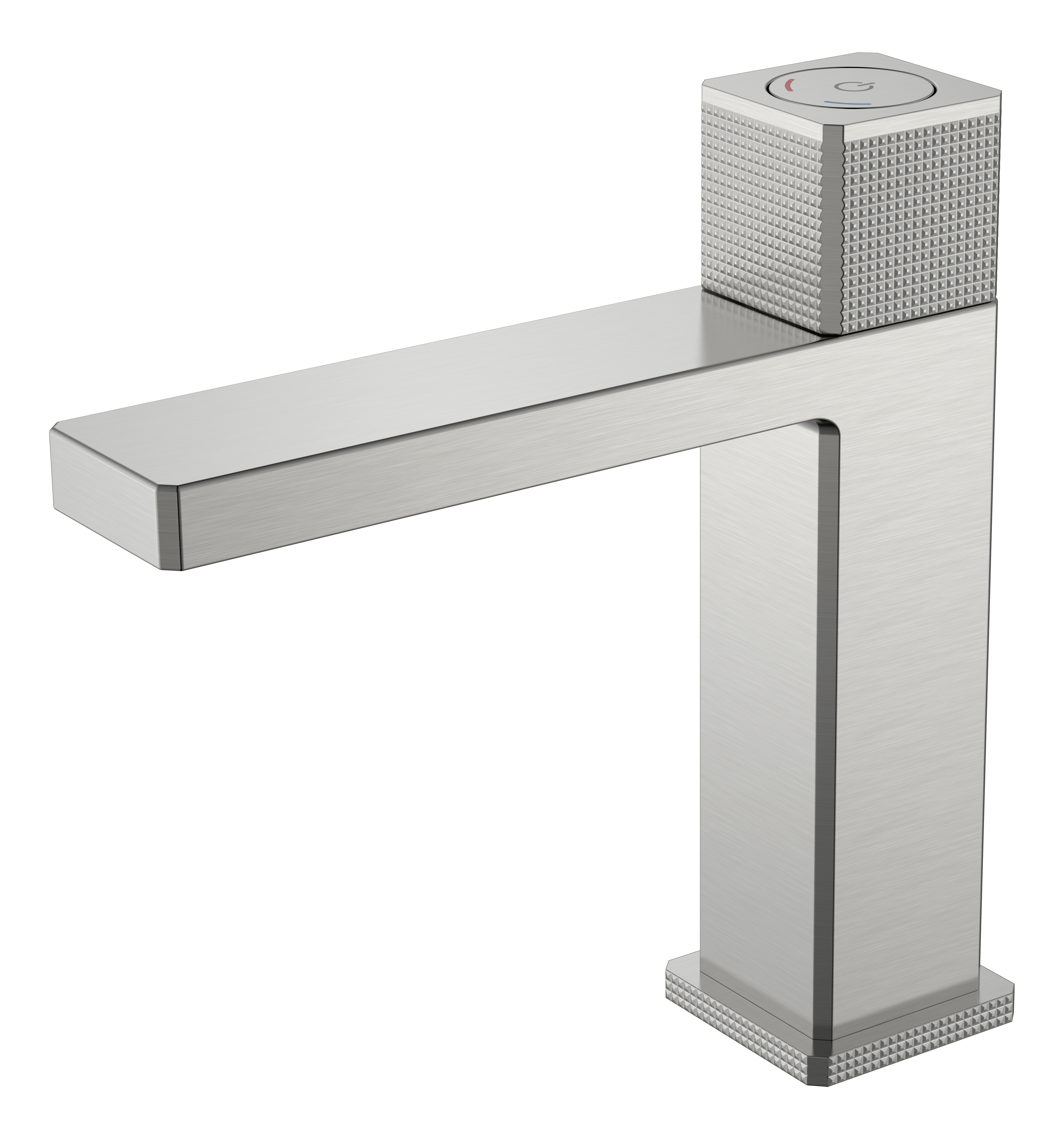 Смеситель автоматический для раковины QUAD Gun Metal