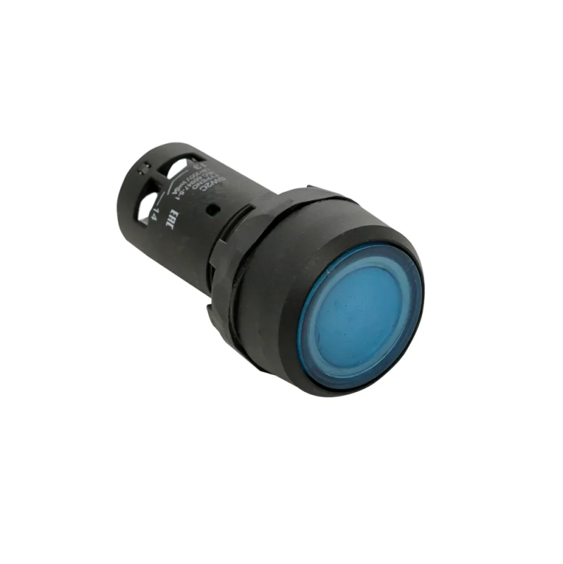 Кнопка с подсветкой OptiSignal Compact D22 С7-PL-B610 син. 1НО 24В AC/DC XB7NW36B1 КЭАЗ 362093