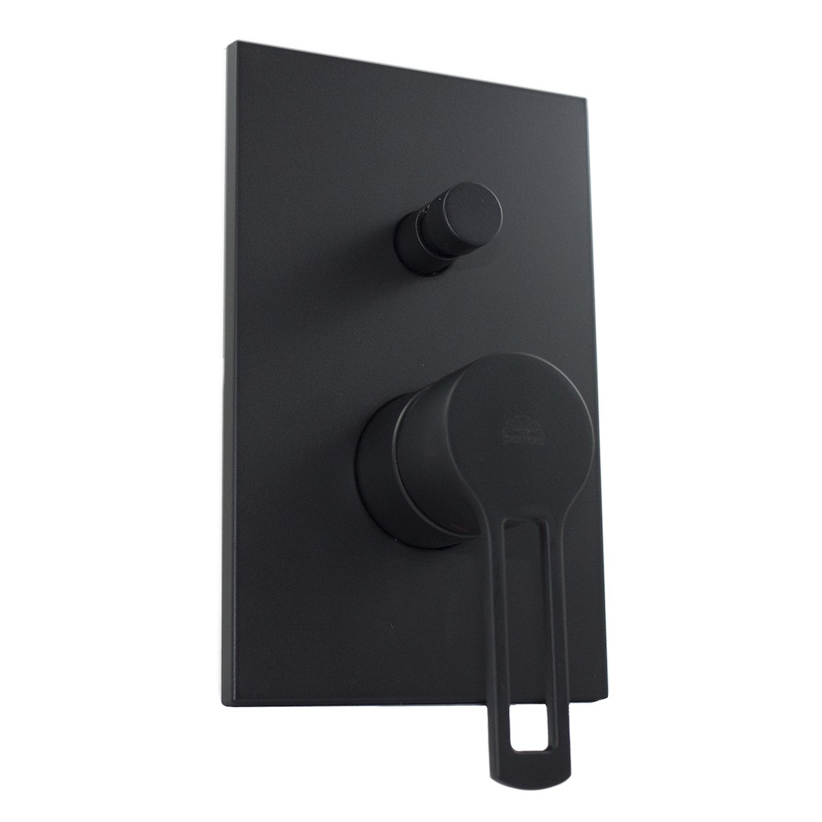 Смеситель встраиваемый для душа на 2 выхода Paffoni RINGO RIN015NO/M встраиваемый на 2 выхода Черный матовый